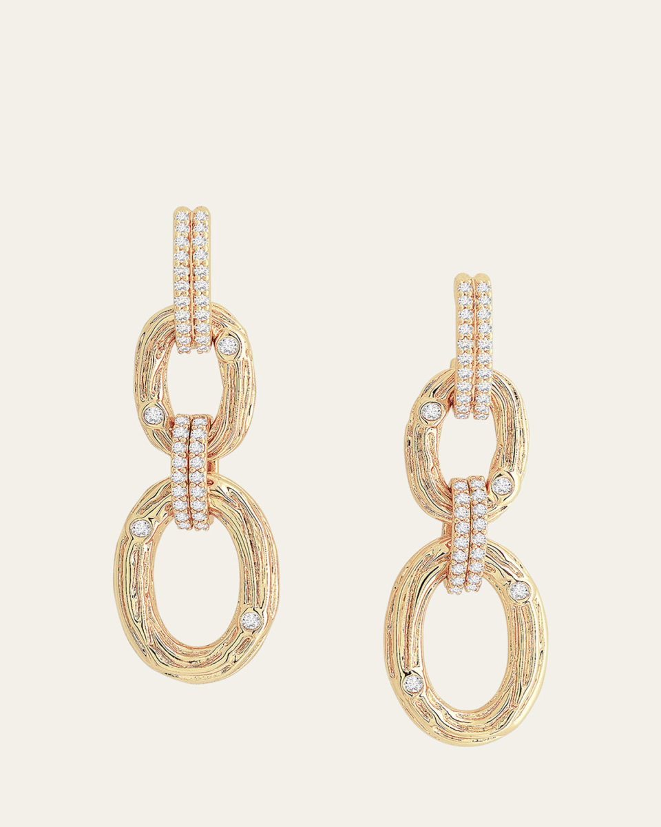Enchanted Forest Chain Earrings